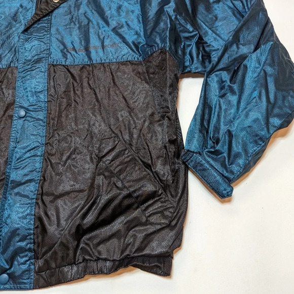 Vintage Sun Mountain Cirrus Rainsuit Men’s Full Zip Jacket Size XL Teal Green - Picture 9 of 10